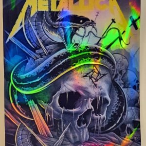 Metallica - Nissan Stadium Nashville TN May 1 2025 - Live Concert Poster Vinyl Foil STICKER - 158278s