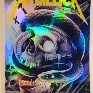 Metallica - Nissan Stadium Nashville TN May 3 2025 - Live Concert Poster Vinyl Foil STICKER - 158279s