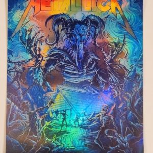 Metallica - Mercedes Benz Stadium Atlanta GA June 3 2025 - Live Concert Poster Vinyl Foil STICKER - 158262a