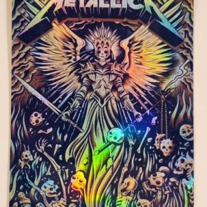 Metallica - Mercedes Benz Stadium Atlanta GA June 3 2025 - Live Concert Poster Vinyl Foil STICKER - 158090s