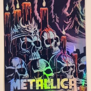 Metallica - Levis Stadium Santa Clara CA June 20 2025 - Live Concert Poster Vinyl Foil STICKER - 158280s