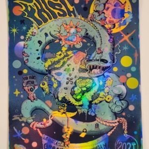 Phish - Van Andel Arena Grand Rapids MI August 6 2024 - Live Concert Poster Vinyl Foil STICKER - 172054s