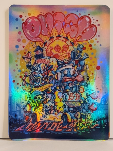 Phish - Mondegreen Dover DE August 15 2024 - Live Concert Poster Vinyl Foil STICKER - 172012s