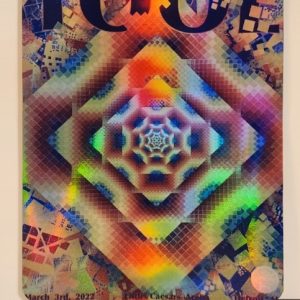 Tool - Little Caesars Arena Detroit MI March 3 2022 - Live Concert Poster Vinyl Foil STICKER - 198021s
