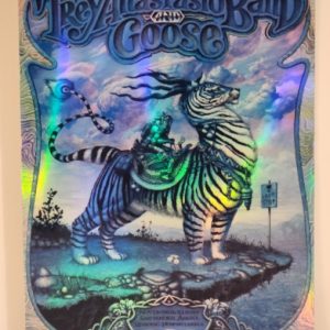 Trey Anastasio - Santander Arena Reading PA November 19 2022 - Live Concert Poster Vinyl Foil STICKER - 200007s