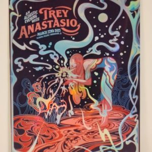 Trey Anastasio - Alabama Theater Birmingham AL March 22 2025 - Live Concert Poster Vinyl Foil STICKER - 200019s