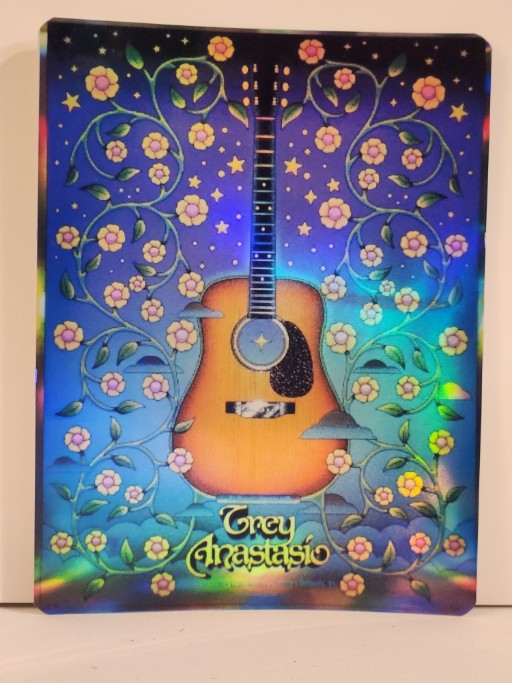 Trey Anastasio - Disney Theater Orlando FL March 26 2025 - Live Concert Poster Vinyl Foil STICKER - 200005s