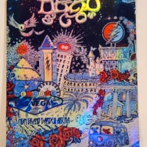 Dead and Company - MGM Grand Garden Arena NV November 27 2015 - Live Concert Poster Vinyl Foil STICKER - 131304s