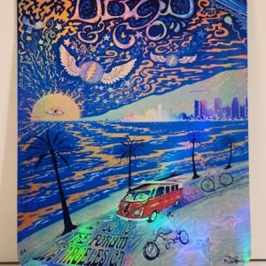 Dead and Company - The Forum Los Angeles CA December 30 2015 - Live Concert Poster Vinyl Foil STICKER - 131275