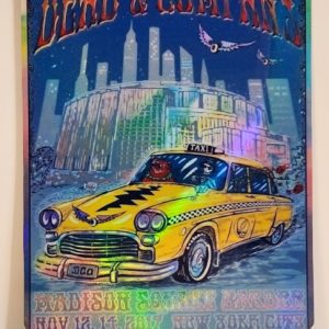 Dead and Company - Madison Square Garden NY November 12 2017 - Live Concert Poster Vinyl Foil STICKER - 131230s