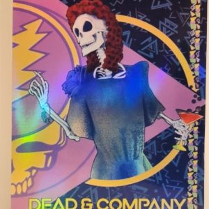 Dead and Company - Nassau Veterans Coliseum Uniondale NY November 6 2019 - Live Concert Poster Vinyl Foil STICKER - 131438s