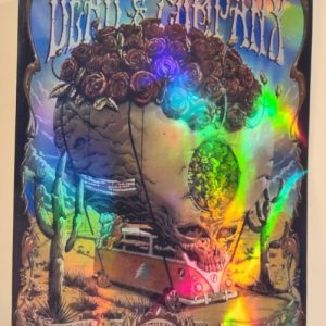 Dead and Company - Sphere Las Vegas NV May 16 2024 - Live Concert Poster Vinyl Foil STICKER - 131267s