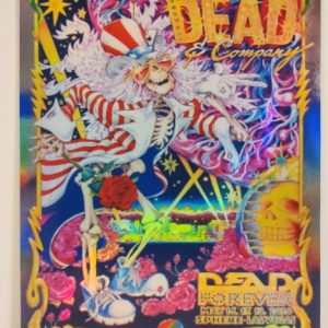 Dead and Company - Sphere Las Vegas NV May 16 2024 - Live Concert Poster Vinyl Foil STICKER - 131132s