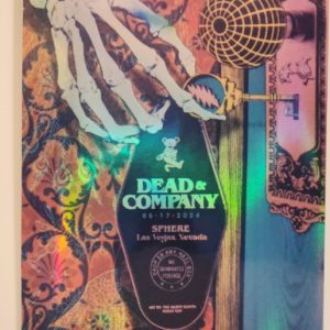 Dead and Company - Sphere Las Vegas NV May 17 2024 - Live Concert Poster Vinyl Foil STICKER - 131411s