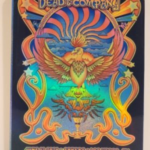 Dead and Company - Sphere Las Vegas NV June 13 2024 - Live Concert Poster Vinyl Foil STICKER - 131421s