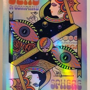 Dead and Company - Sphere Las Vegas NV July 6 2024 - Live Concert Poster Vinyl Foil STICKER - 131021s