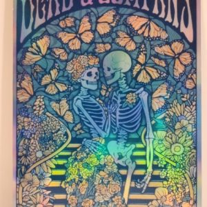 Dead and Company - Sphere Las Vegas NV July 11 2024 - Live Concert Poster Vinyl Foil STICKER - 131114s