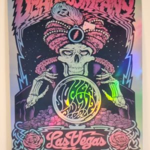 Dead and Company - Sphere Las Vegas NV July 12 2024 - Live Concert Poster Vinyl Foil STICKER - 131074s