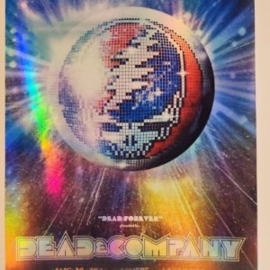 Dead and Company - Sphere Las Vegas NV August 10 2024 - Live Concert Poster Vinyl Foil STICKER  - 131303s