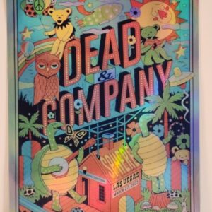 Dead and Company - Sphere Las Vegas NV March 27 2025 - Live Concert Poster Vinyl Foil STICKER - 131040s
