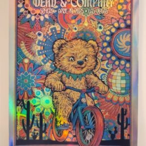 Dead and Company - Sphere Las Vegas NV April 19 2025 - Live Concert Poster Vinyl Foil STICKER - 131082s