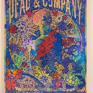 Dead and Company - Sphere Las Vegas NV April 26 2025 - Live Concert Poster Vinyl Foil STICKER - 131045s