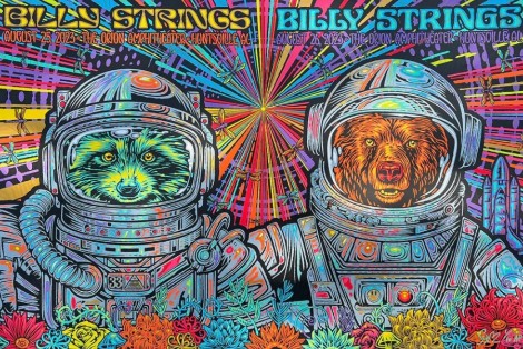 Billy Strings - Orion Amphitheater Huntsville AL August 25 2023 FOIL FULLSHEET - Live Concert Poster Wall Art Poster Print - 112035 - Image 2