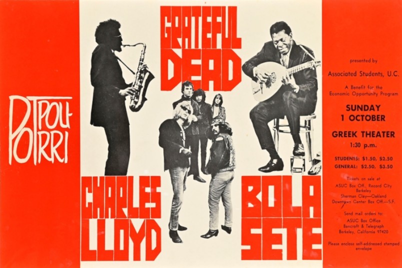 Grateful Dead - Greek Theater Berkeley CA October 1 1967 – Live Concert Poster Wall Art Print - 142009 - Image 2