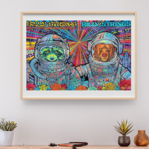Billy Strings - Orion Amphitheater Huntsville AL August 25 2023 FOIL FULLSHEET - Live Concert Poster Wall Art Poster Print - 112035