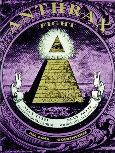 Anthrax - Hollywood Palladium Hollywood CA May 15 1994 - Live Concert Poster Wall Art Print - 258001 - Image 2