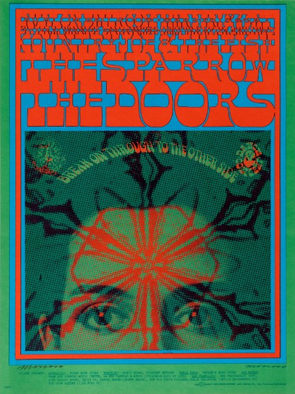 Doors - Avalon Ballroom SF CA FD-50 March 3 1967 - Live Concert Poster Wall Art Print - 133007 - Image 2