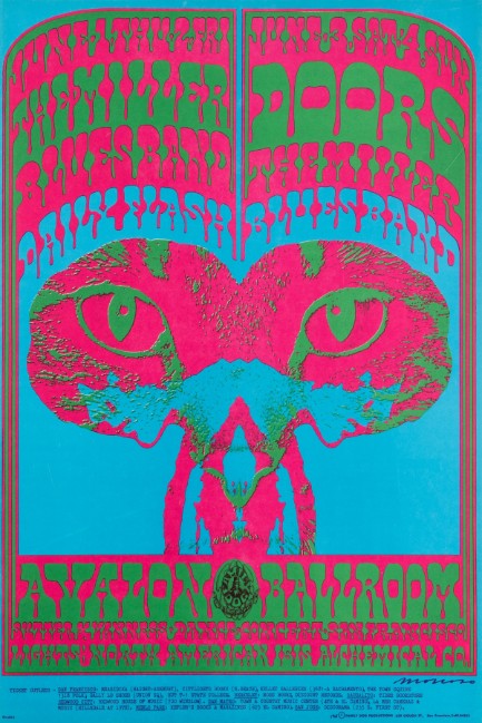 The Doors - Avalon Ballroom SF CA June 1 1967 - Live Concert Poster Wall Art Print - 133013 - Image 2