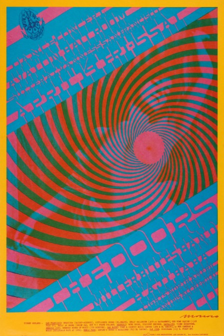 The Doors - Avalon Ballroom SF CA April 14 1967 FD-57 - Live Concert Poster Wall Art Print - 133018 - Image 2
