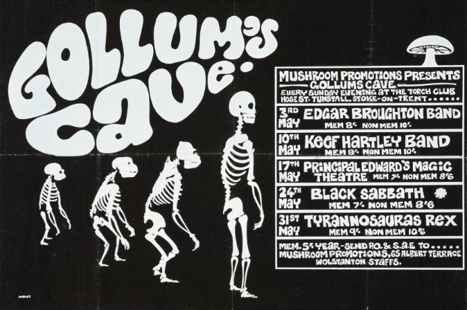 Black Sabbath - Midlands England May 24 1970 - Live Concert Poster Wall Art Print - 117008 - Image 2