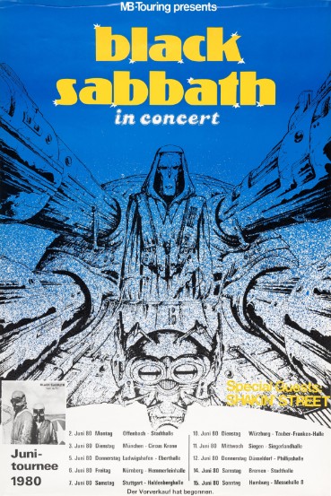 Black Sabbath June Tour 1980 - Live Concert Poster Wall Art Print - 117002 - Image 2