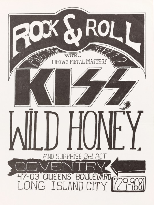 Kiss - Coventry Queens NY August 31 1973 – Live Concert Poster Wall Art Print - 154014 - Image 2