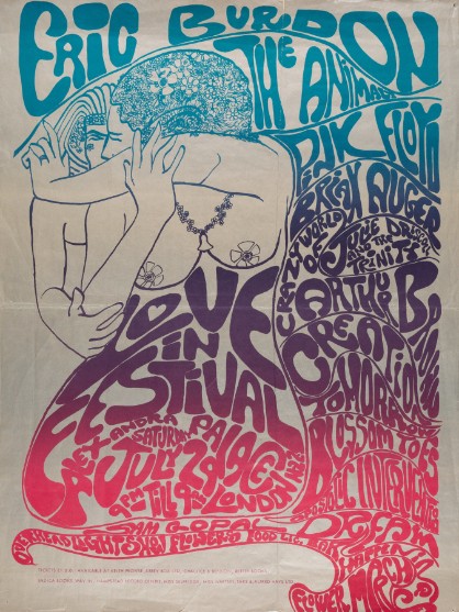 Pink Floyd - Alexandra Palace London July 29 1967 – Live Concert Poster Wall Art Print - 249011 - Image 2