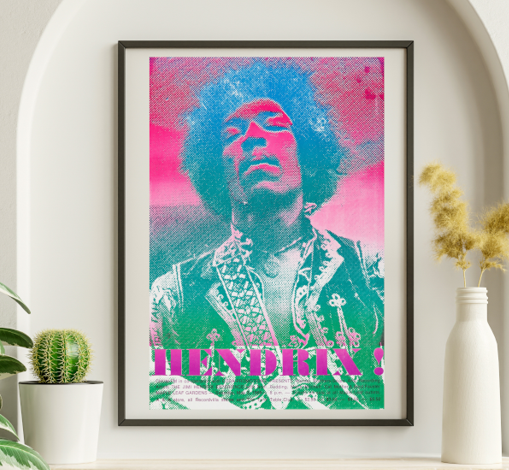 Jimi Hendrix - Maple Leaf Gardens Toronto CA May 3 1969 – Live Concert Poster Wall Art Print - 256017