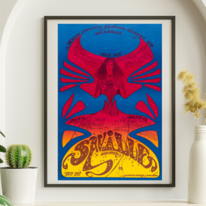 Jimi Hendrix -Saville Theater UK September 10 1967 – Live Concert Poster Wall Art Print - 256027