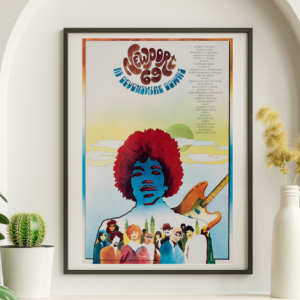 Jimi Hendrix - Devonshire Downs Northridge CA June 20 1969 – Live Concert Poster Wall Art Print - 256028
