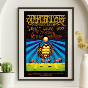 Jimi Hendrix - Winterland SF CA October 10 1968 BG-140 - Live Concert Poster Wall Art Print - 256051