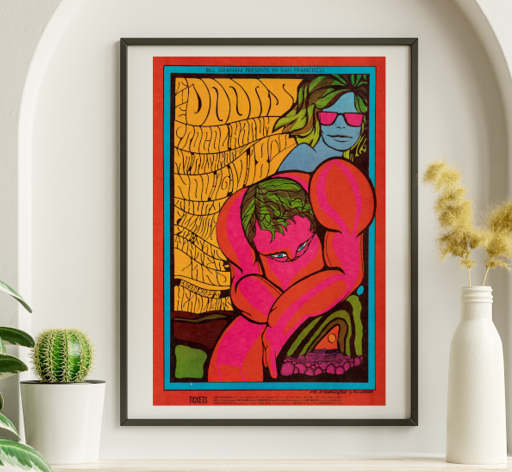 The Doors - Fillmore Auditorium SF CA November 15 1967 BG-93 - Live Concert Poster Wall Art Print - 133010