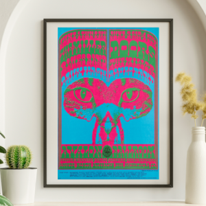 The Doors - Avalon Ballroom SF CA June 1 1967 - Live Concert Poster Wall Art Print - 133013