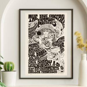 Doors - Whisky a Go Go Los Angeles CA February 4 1967 - Live Concert Poster Wall Art Print - 133014