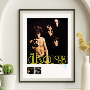 Doors 1967 Elektra Album Promo - Live Concert Poster Wall Art Print - 133034