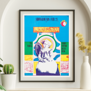Cream - Earl Warren Showgrounds Santa Barbara CA February 24 1968 - Live Concert Poster Wall Art Print - 257016