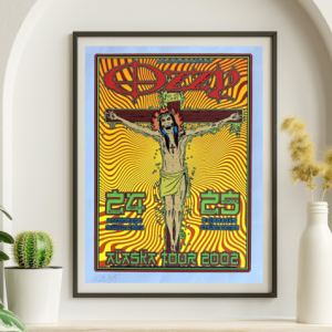 Ozzy Osbourne - Anchorage Sullivan Arena Alaska February 24 2020 – Live Concert Poster Wall Art Print - 267012