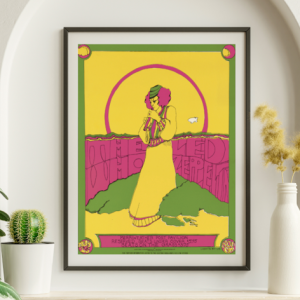 Led Zeppelin - Merriweather Post Pavilion Columbia MD May 25 1969 – Live Concert Poster Wall Art Print - 156011