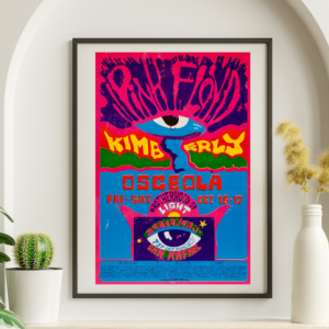 Pink Floyd - Pepperland San Rafael CA October 16 1970 - Live Concert Poster Wall Art Print  - 249009