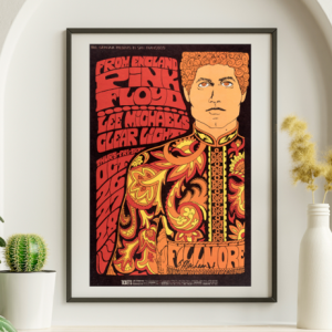Pink Floyd - Fillmore SF CA October 26 1967 BG-90 - Live Concert Poster Wall Art Print - 249015